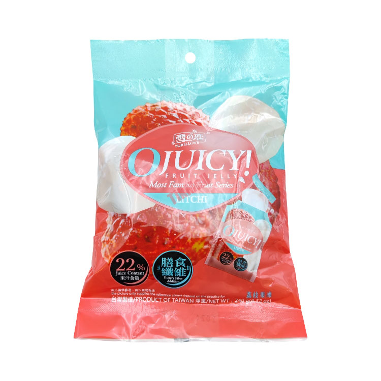 OJuicy Lychee Jelly 240g