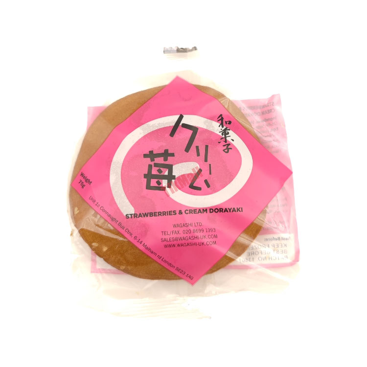 WAGASHI Strawberry&Cream Dorayaki 75g