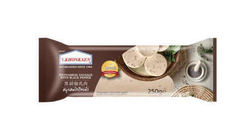 S.KHONKAEN Vietnamese Sausage-Black Pepper 250g