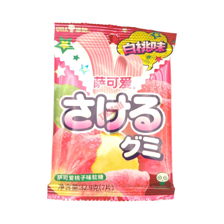 UHA Soft Candy-Peach Flav 50g