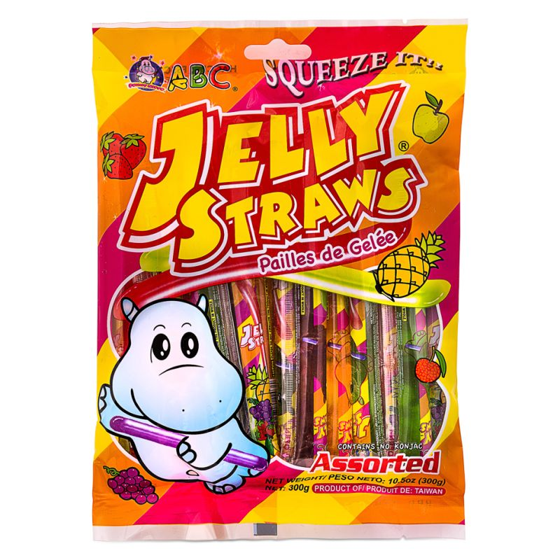 ABC Jelly Straws 300g