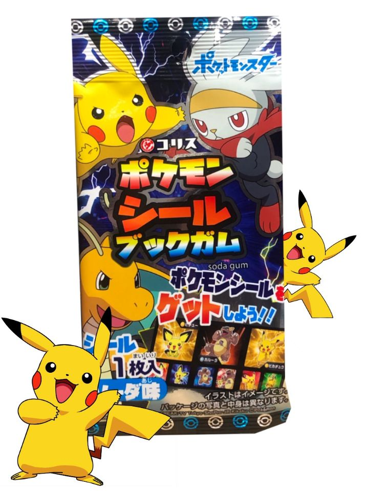 CORIS Pokemon Chewing Gum-Sticker Sode 35g