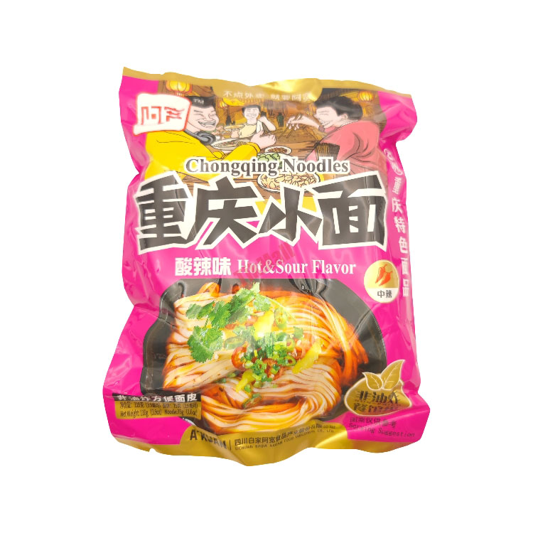 AK Chongqing Noodles(Bag)-Hot&Sour