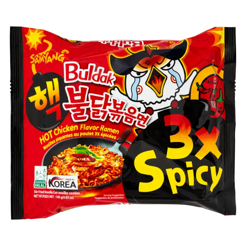 三养火鸡面三倍辣140g 3xspicy