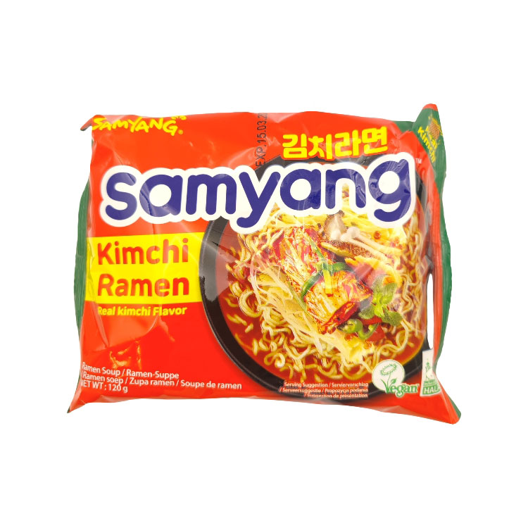 SAMYANG Ramen Kimchi  Flav Noodles 120g