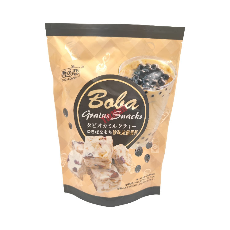 SG Boba Milk Tea Grains Snacks 144g