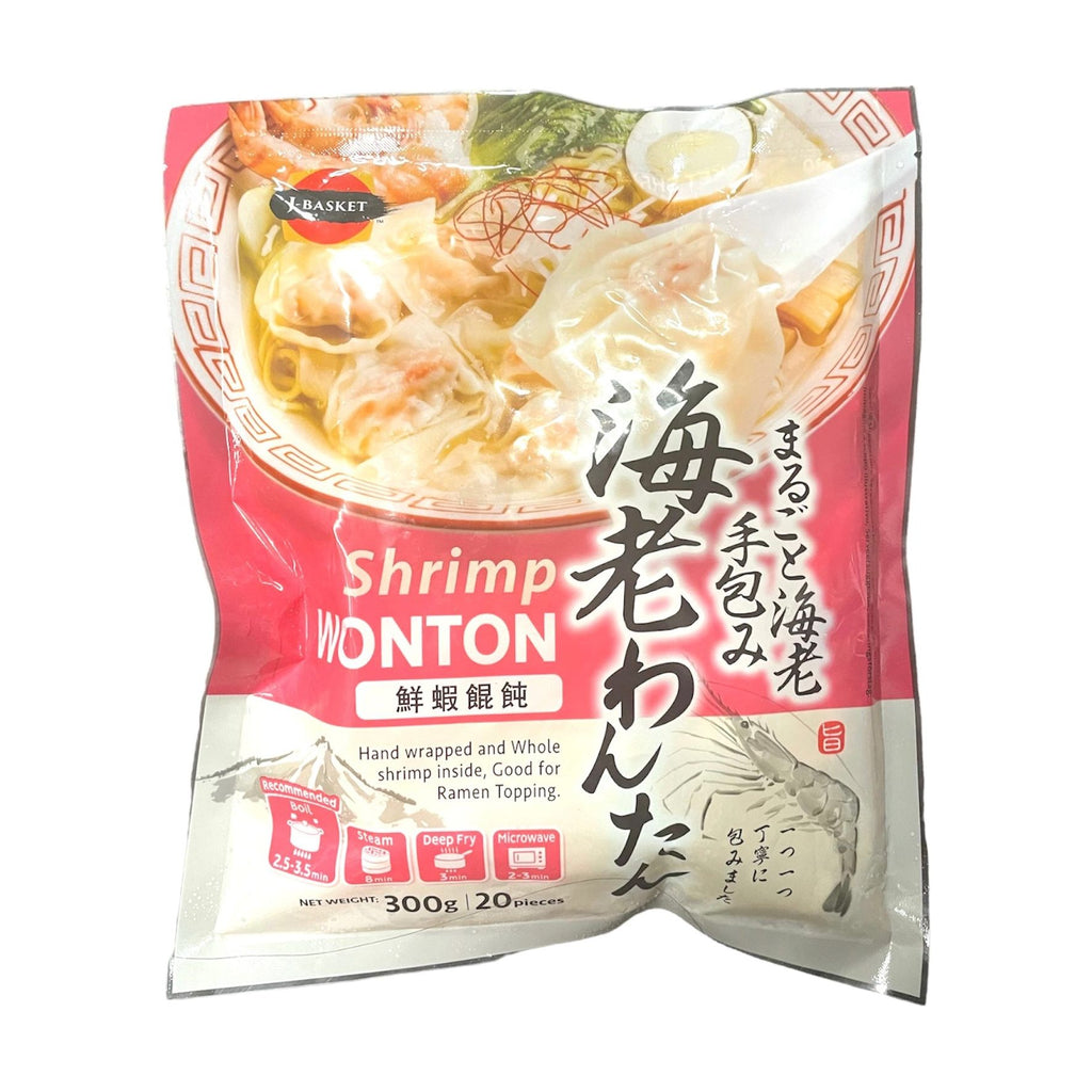 J-Basket Shrimp Wonton 300g