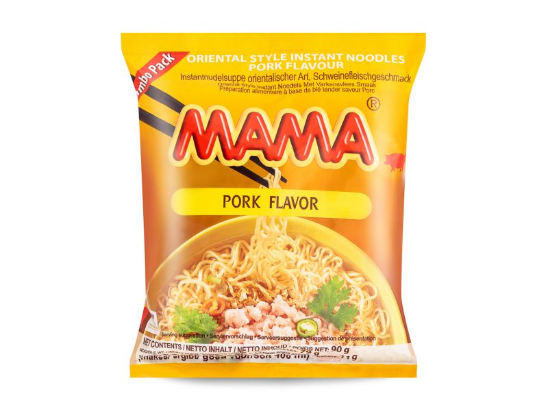 MAMA猪肉汤面5连包5x60g