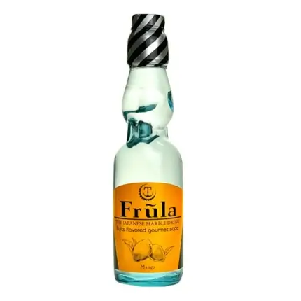 TOMOMASU Frula Ramune Mango Flavour 200ml