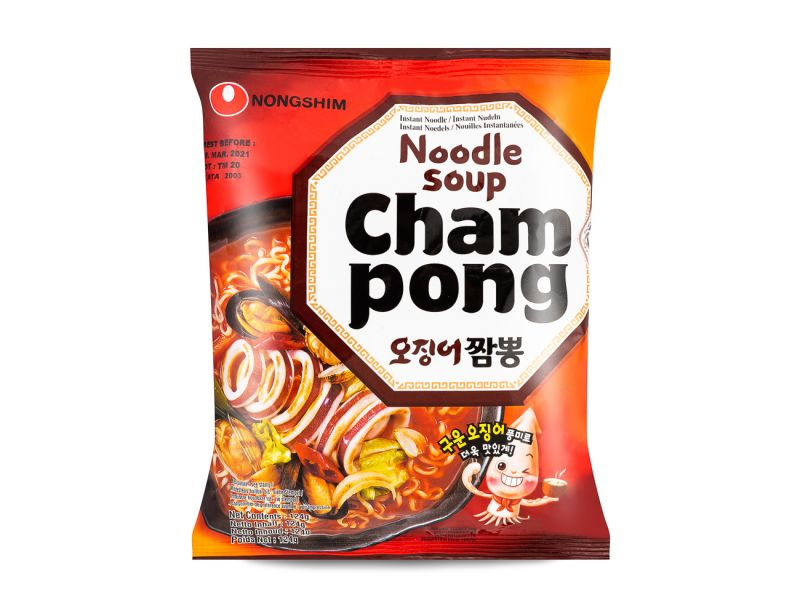 NONGSHIM Champong Ramyun Noodles 124 g