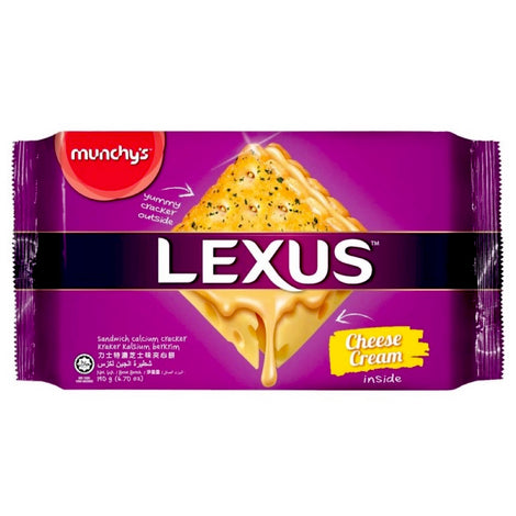 MC Lexus Cheese Cream Sandwich Cracker 190g