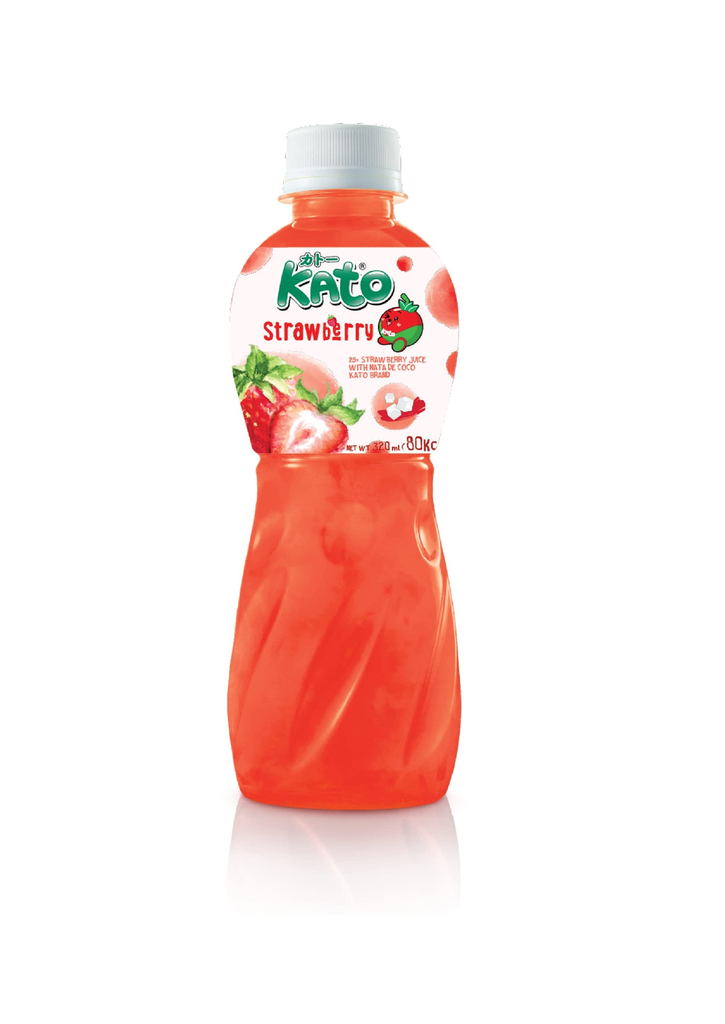 Kato Nata De Coco Strawberry Flavoured Drink 320ml