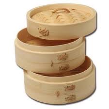 6''BAMBOO STEAMER(Set)