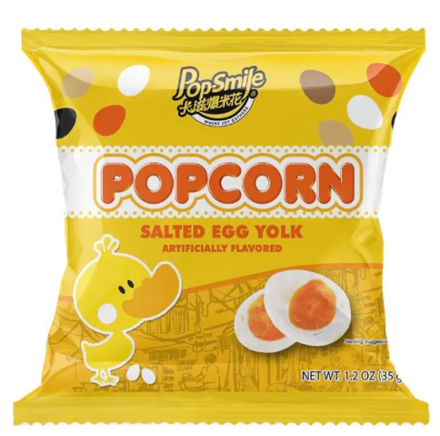 Pop Smile Popcorn Salted Egg Flavour 35g