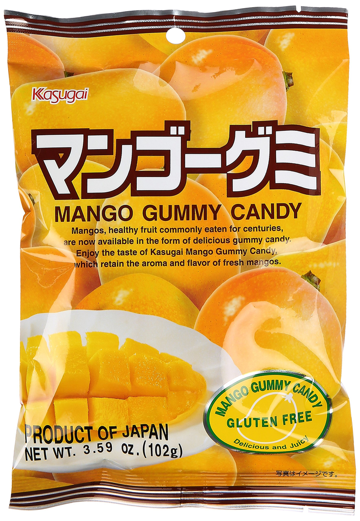 KASUGAI EX/G Frutia Mango Gummy 102g