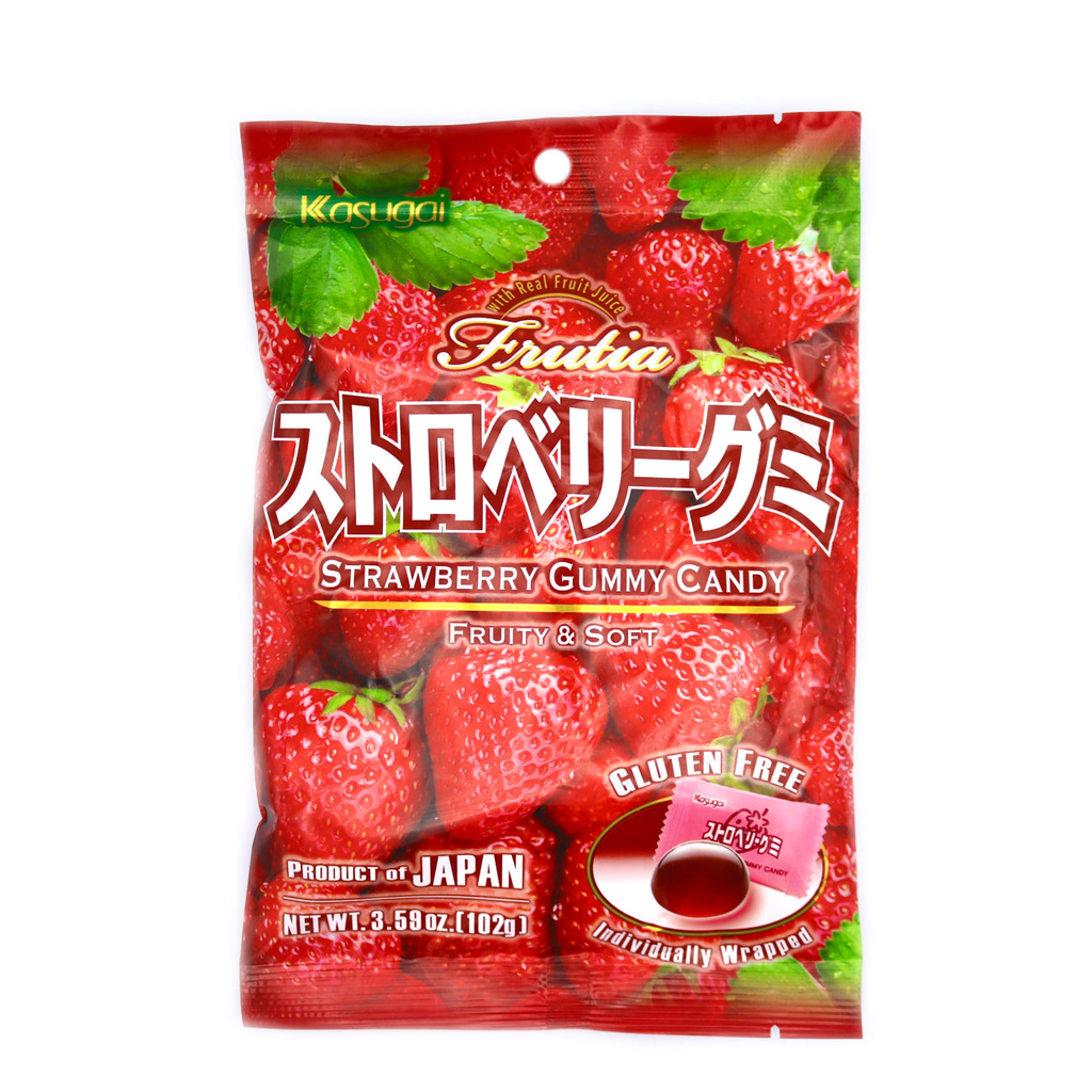 KASUGAI EX/G Frutia Lychee Gummy 102g