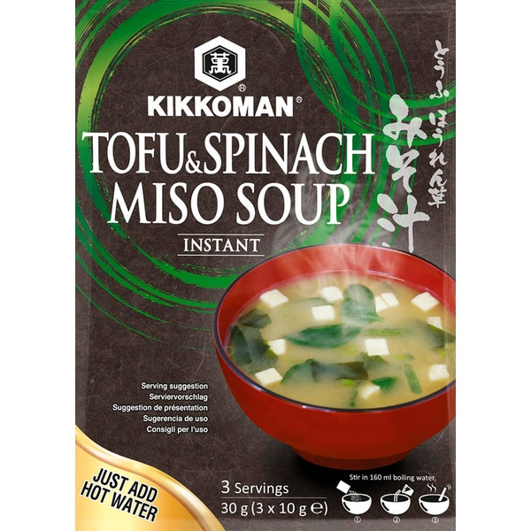 Kikkoman Tofu&Spinach Miso Soup 30g