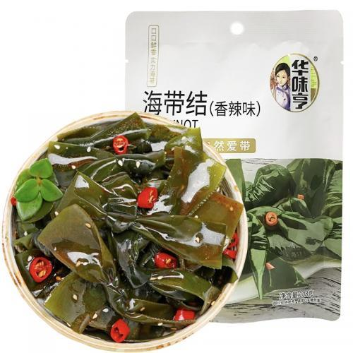 Hua Wei Heng Hot&Spicy Kelp Knot 108g