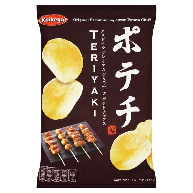 KOIKEYA POTATO CRISPS TERIYAKI 100g