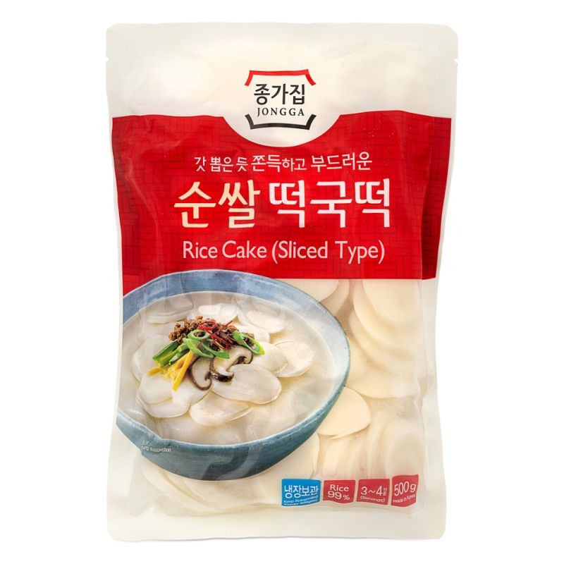 A+ Korean Rice Cake Sliced 500g