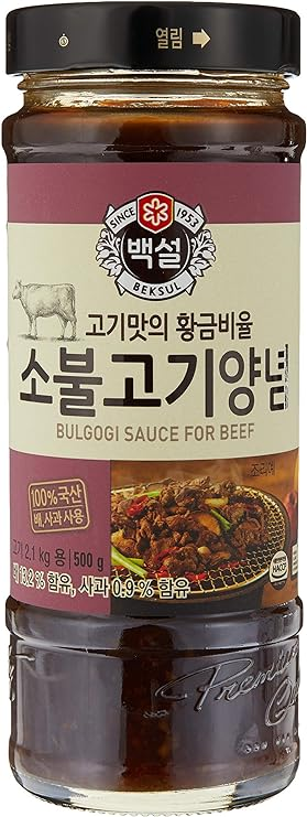 CJ韩国烤牛肉酱500g