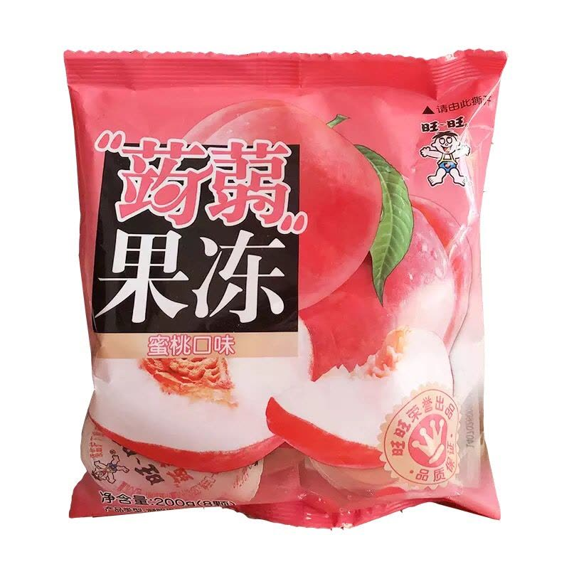 旺旺蒟蒻果冻蜜桃味200g