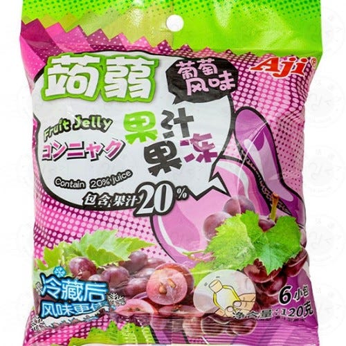 AJI Instant Jelly-Grape 120g