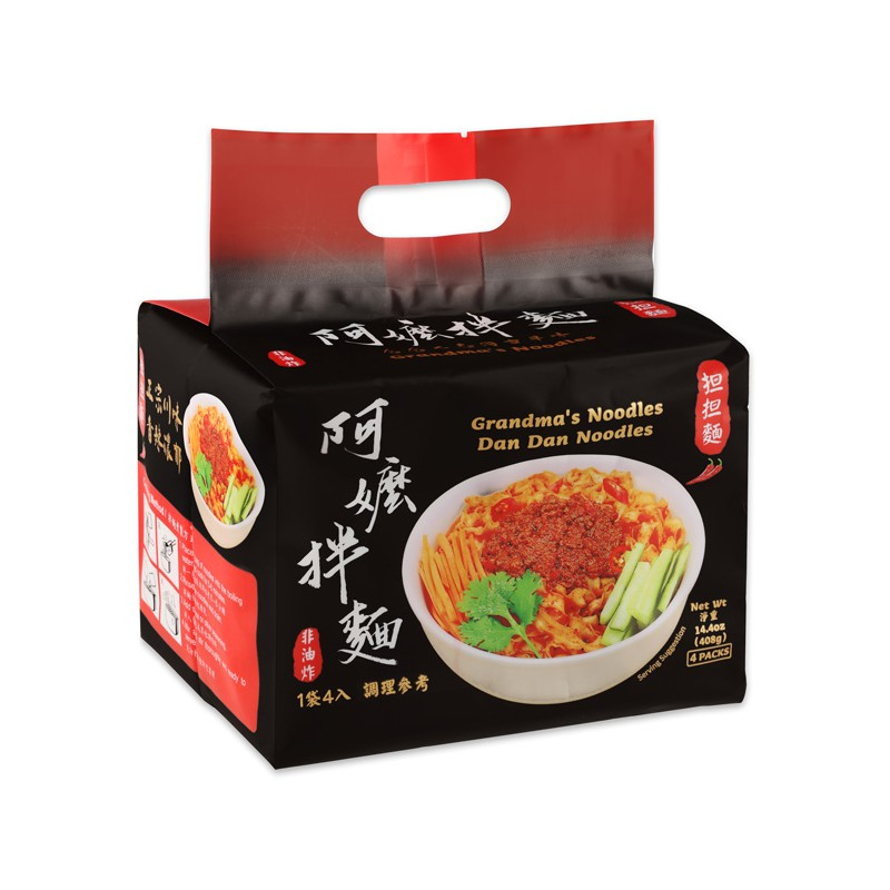 GRANDMA'S Dry Noodles-DanDan Flavor 400g