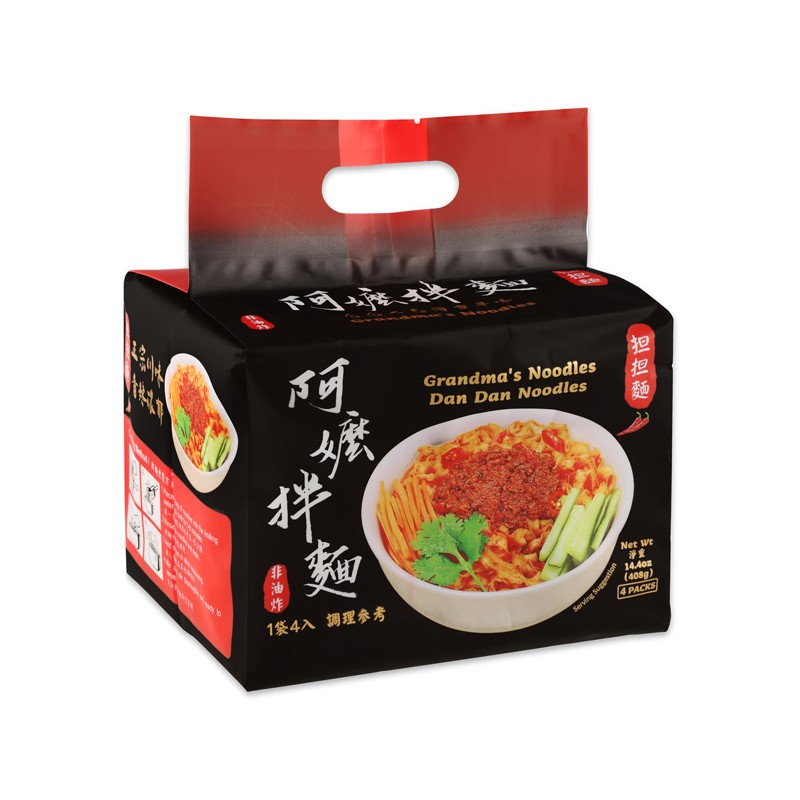 GRANDMA'S Dry Noodles-DanDan Flavor 408g