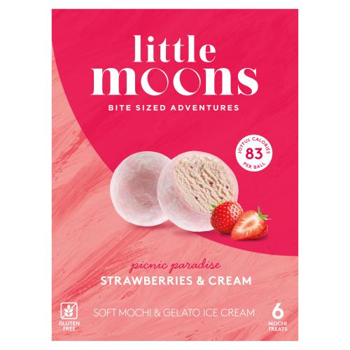 LM Ice-cream Mochi - Strawberries & Cream6x32g