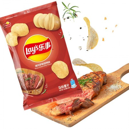 LAY'S Potato Crisps BBQ Flav 70g