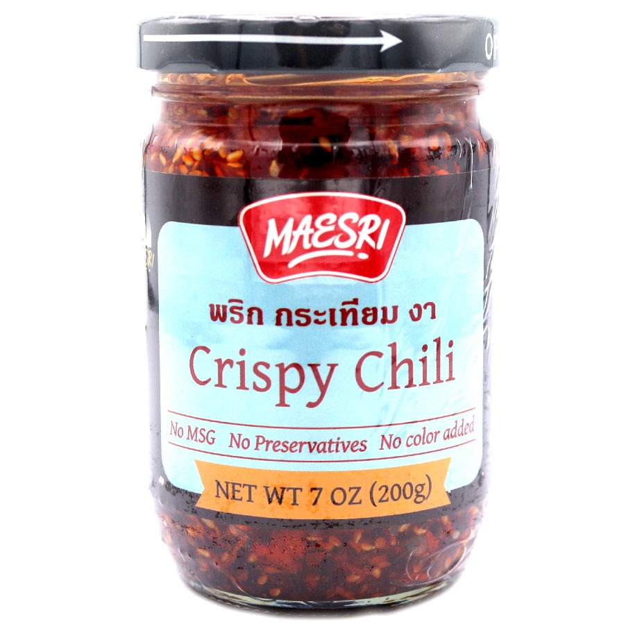 MAE SRI Crispy Chilli (with Garlic & Sesame)200g