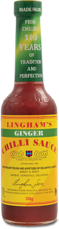 Lingham's Chili Sauce Ginger Garlic 358g (副本)