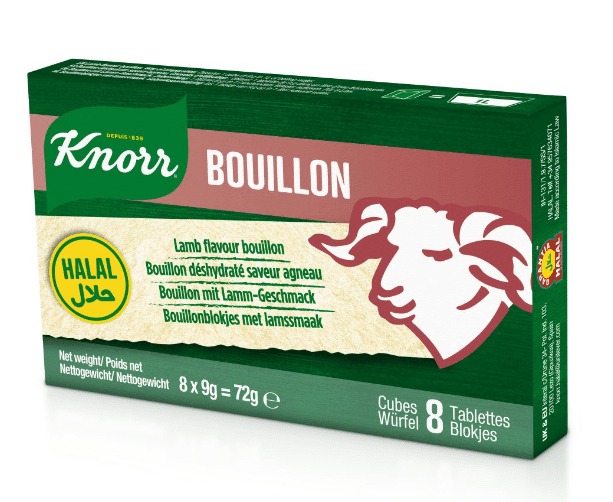 Knorr Bouillon Beef 72g