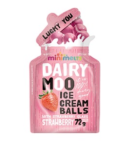 MM Dairy Moo Balls Strawberry 72g