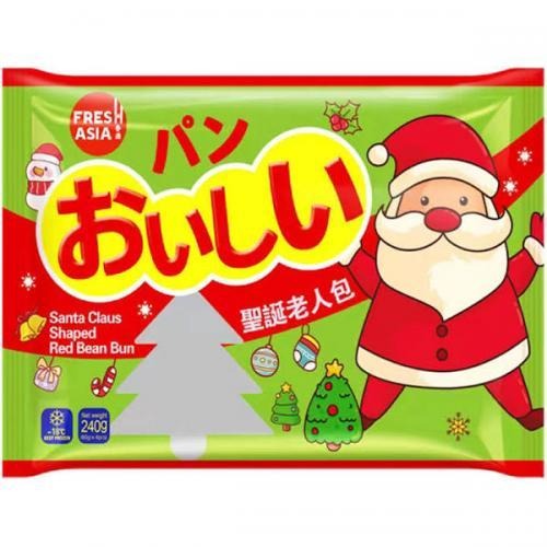 F&A Santa Claus Shape Bun 240g