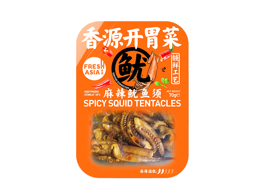 F&A Spicy Squid Tentacles 70g