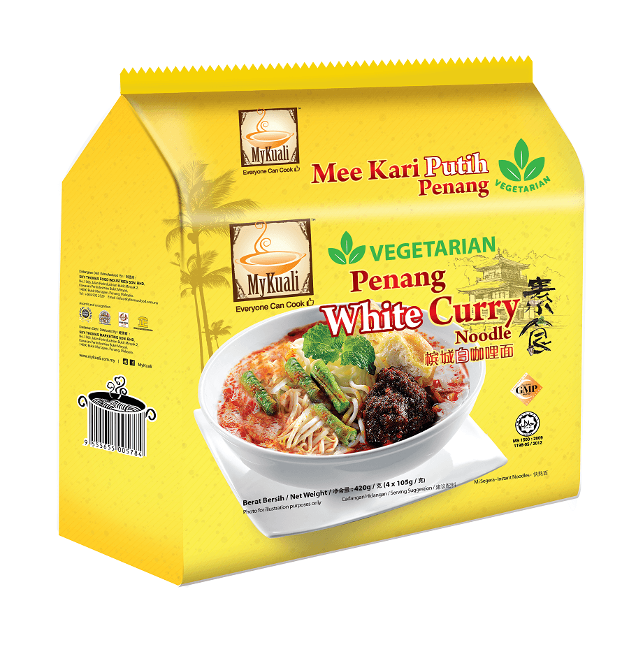 MyKuali Vegetarian Penang White Curry Noodle 420g