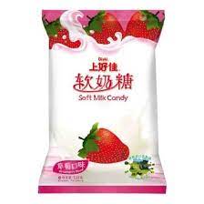 OISHI Soft Milk Candy strawberry 120g