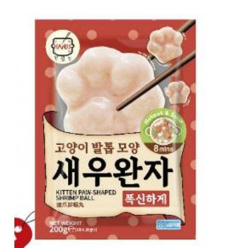 HANSS Kitten Paw - Shaped Shrimp Ball 200g