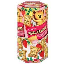 Lotte Koala's biscuit Strawberry 37g