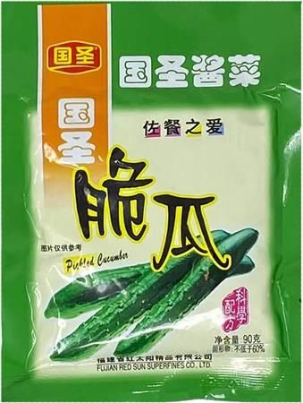 国圣脆瓜碗装95g