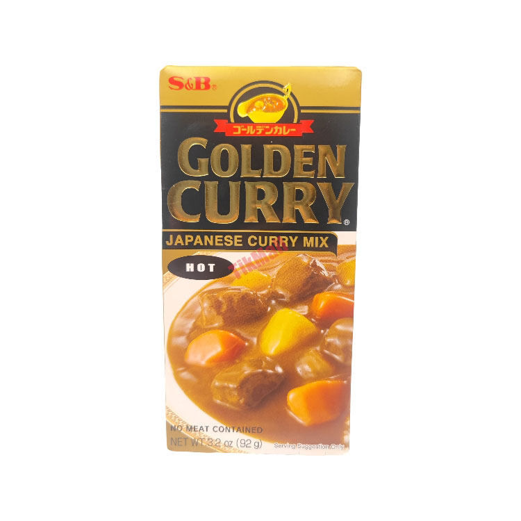 S&B Golden Curry Sauce Mix EXTRA hot 220g