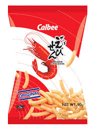 Calbee Prawn Crackers Original 90g