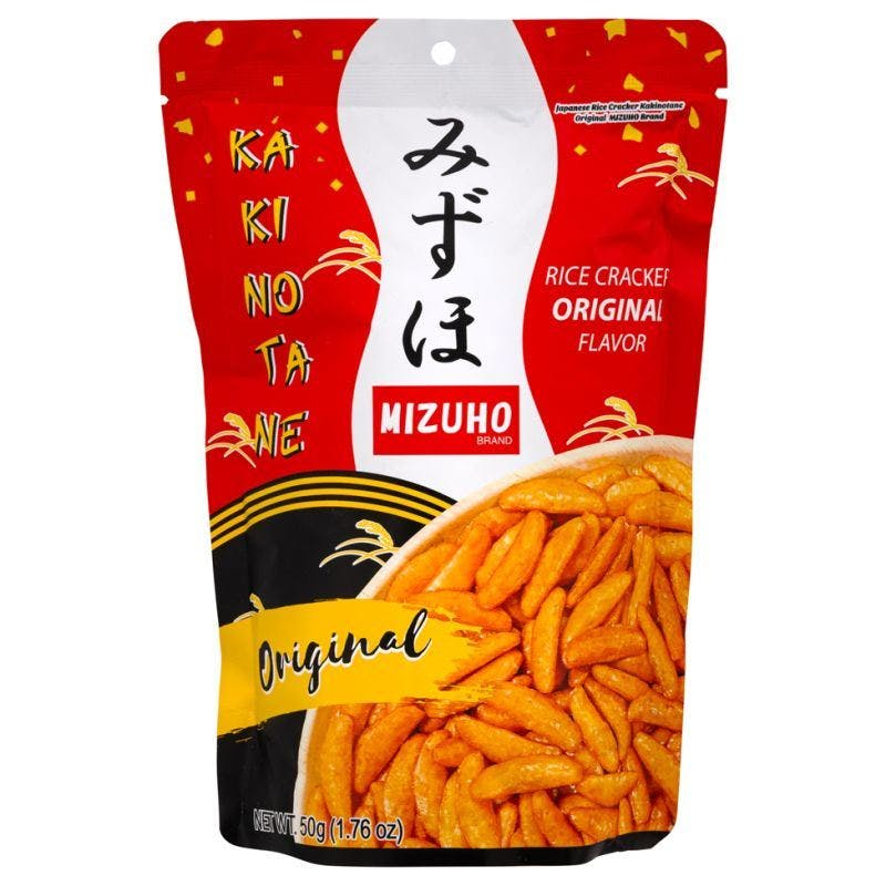 Mizuho Japanese Rice Cracker Kakinotane Original Flavour 50g