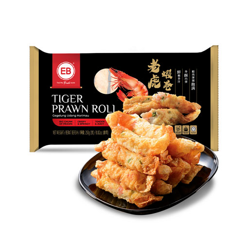 EB Tiger prawn roll 250g