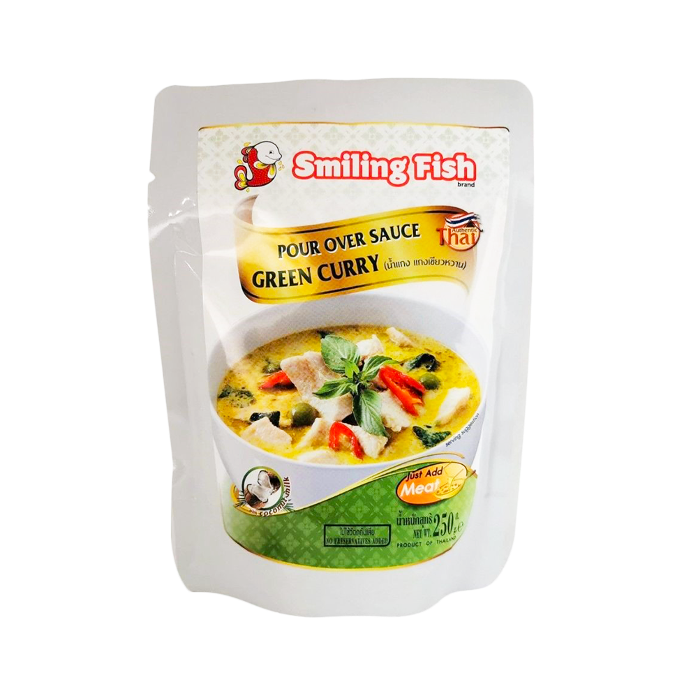 SMILING FISH Pour Over Sauce Yellow Curry 250g