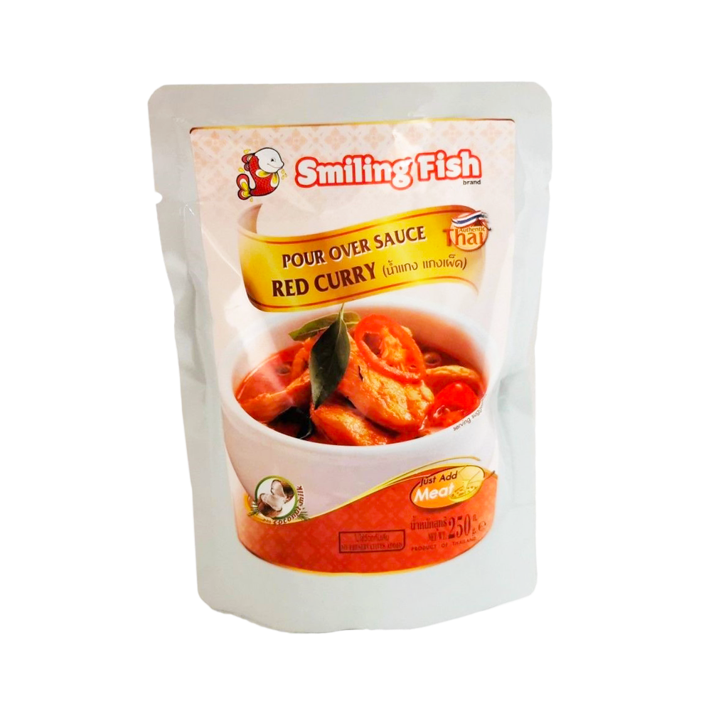 SMILING FISH Red Curry Pour Over Sauce 250g