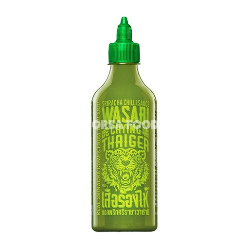 CT虎啸是拉差辣椒酱-山葵芥末味440ml