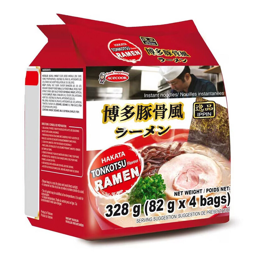 ACECOOK IPPIN Hakata Tonkotsu Ramen 328g 